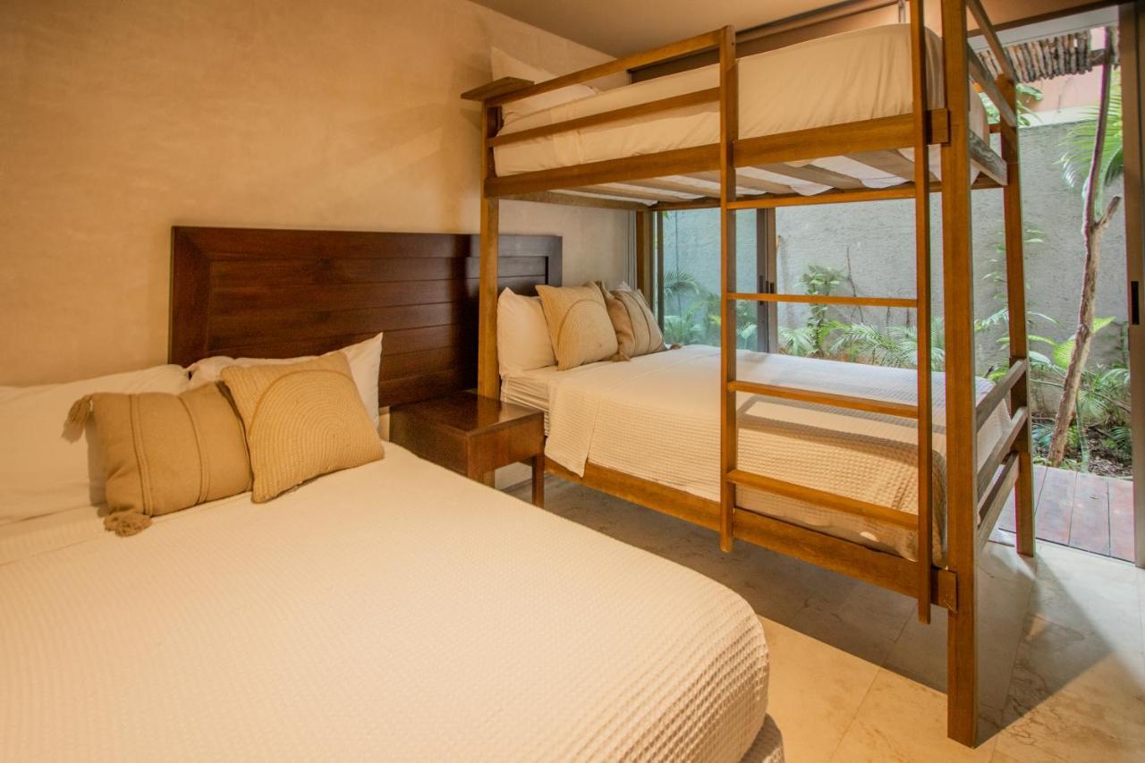 Ideal 4 Groups Aldeazama 2Br 10Pax Apt Papaya Playa تولوم المظهر الخارجي الصورة