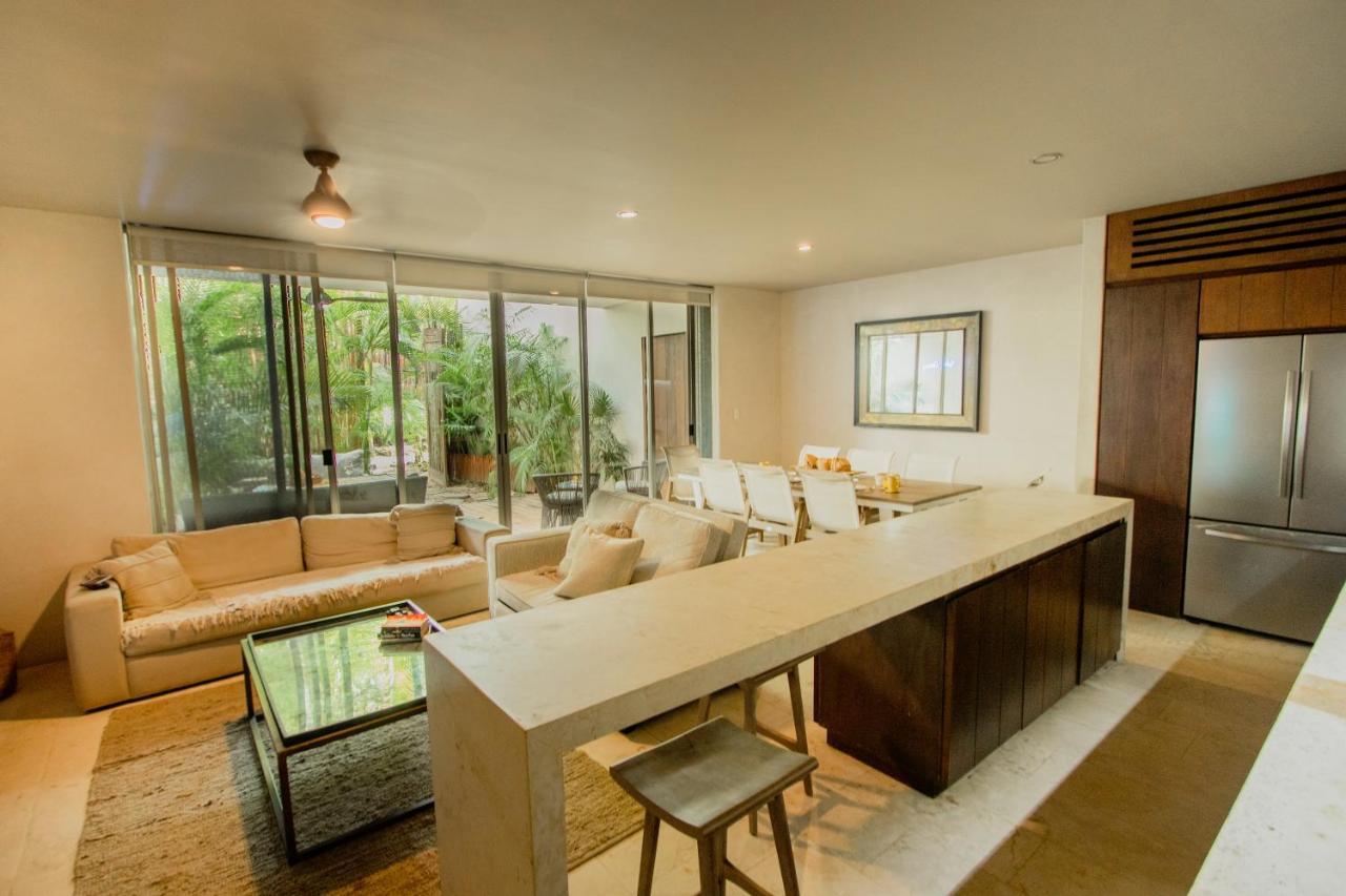 Ideal 4 Groups Aldeazama 2Br 10Pax Apt Papaya Playa تولوم المظهر الخارجي الصورة