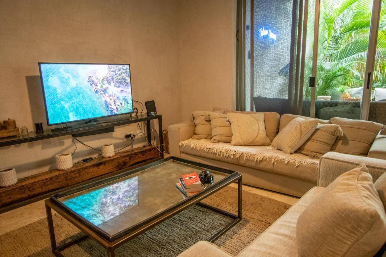 Ideal 4 Groups Aldeazama 2Br 10Pax Apt Papaya Playa تولوم المظهر الخارجي الصورة