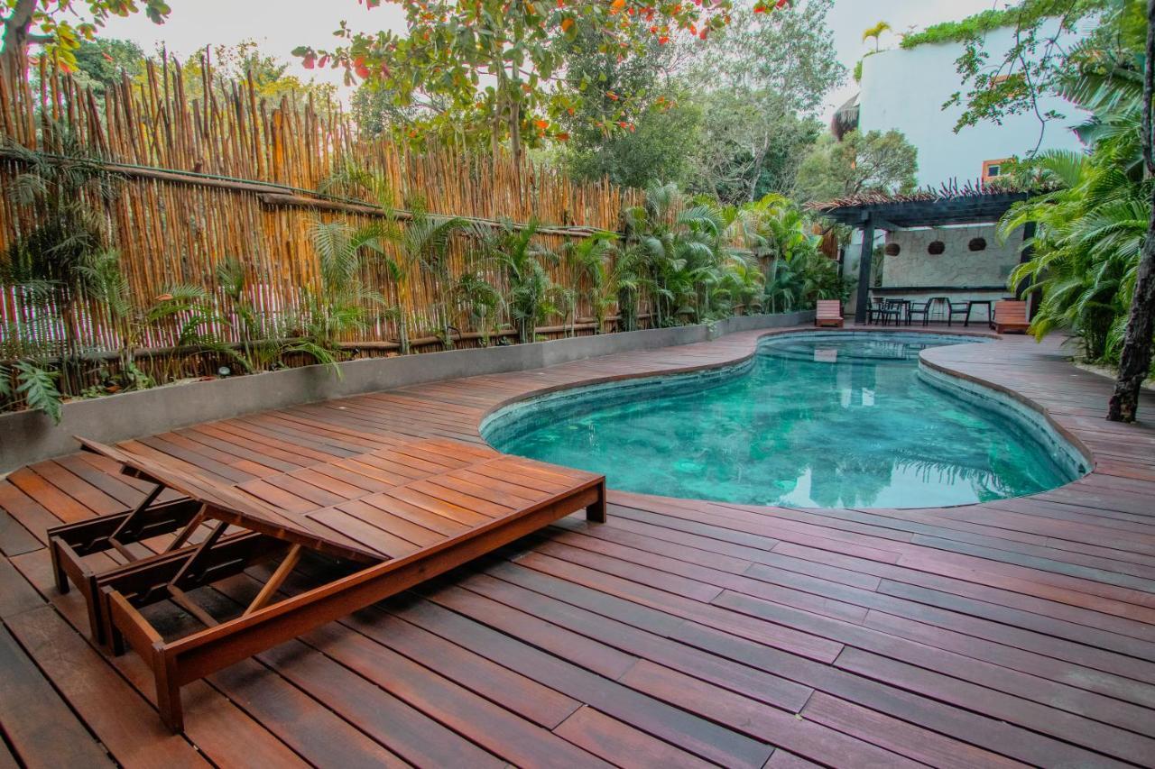Ideal 4 Groups Aldeazama 2Br 10Pax Apt Papaya Playa تولوم المظهر الخارجي الصورة