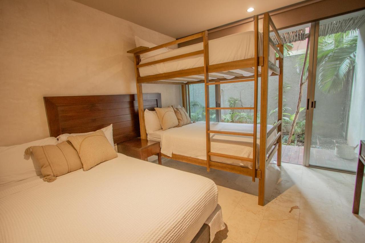 Ideal 4 Groups Aldeazama 2Br 10Pax Apt Papaya Playa تولوم المظهر الخارجي الصورة