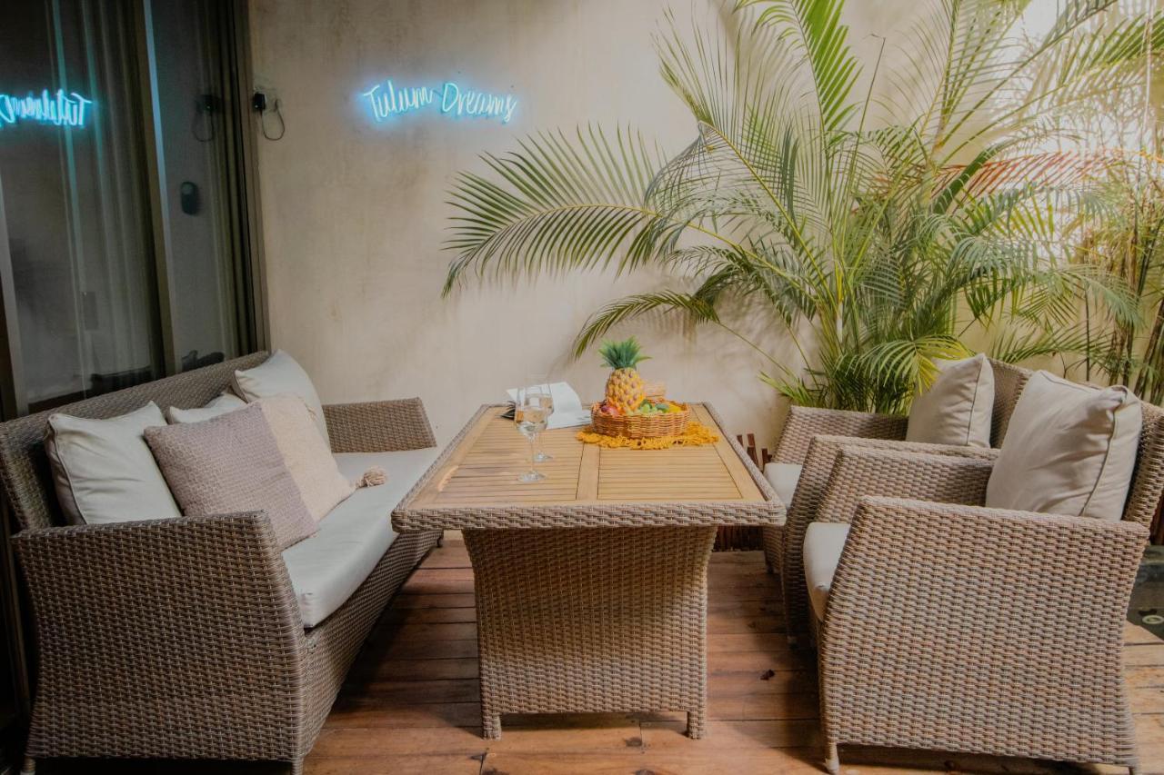 Ideal 4 Groups Aldeazama 2Br 10Pax Apt Papaya Playa تولوم المظهر الخارجي الصورة