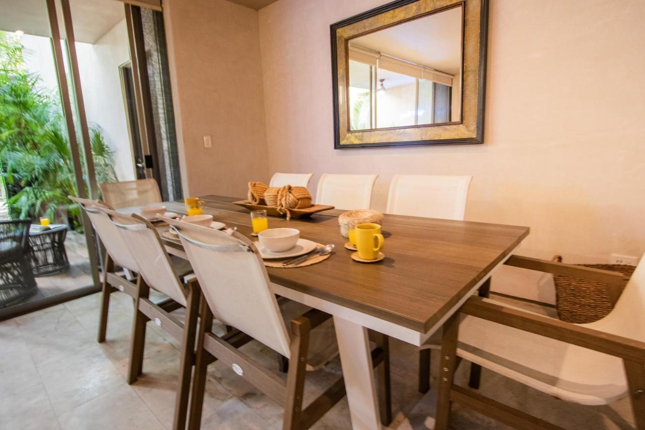 Ideal 4 Groups Aldeazama 2Br 10Pax Apt Papaya Playa تولوم المظهر الخارجي الصورة